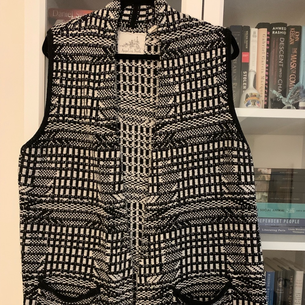 Anthropologie Woven Vest